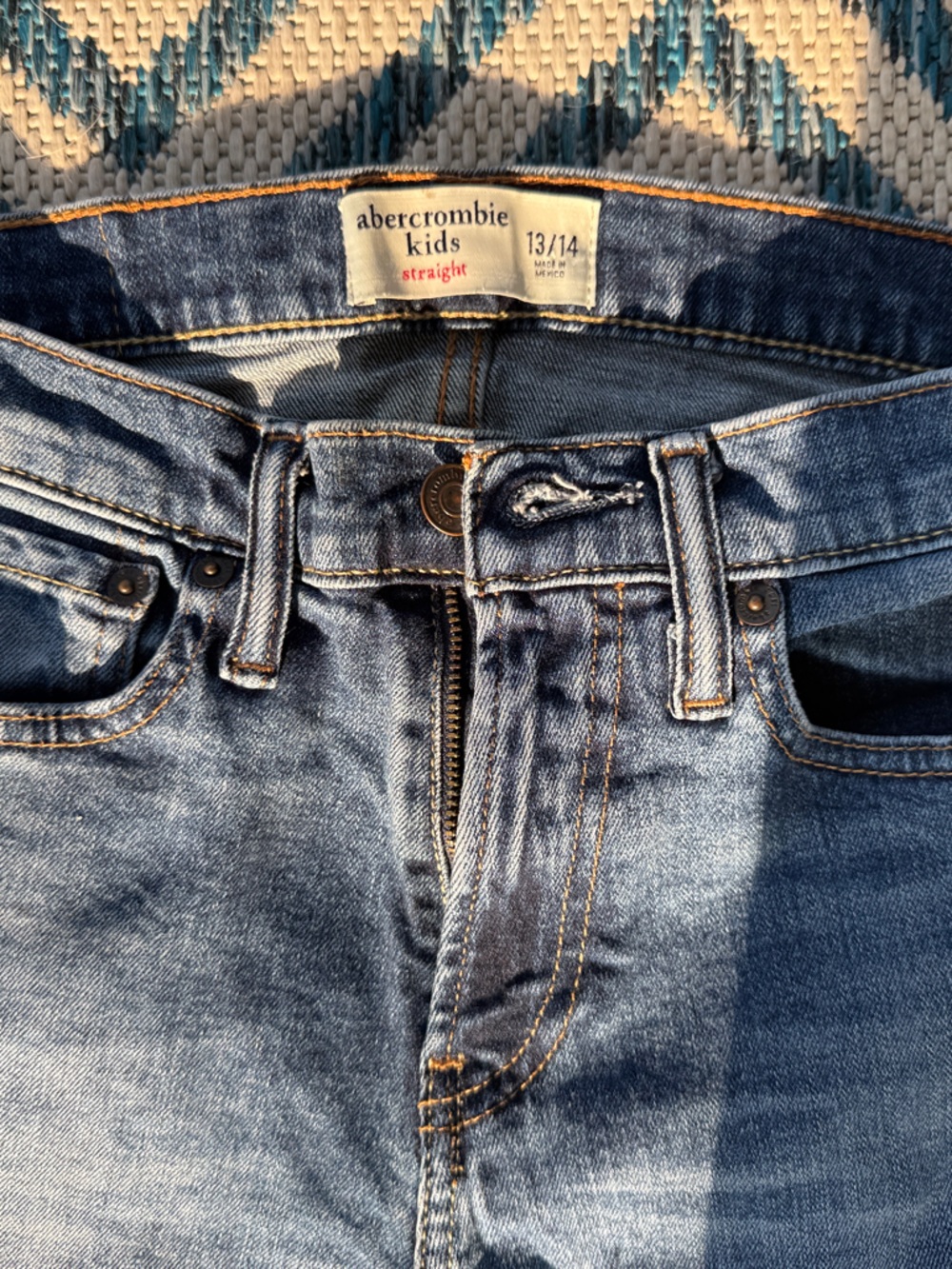 Abercrombie Kids Medium Wash Blue Jeans